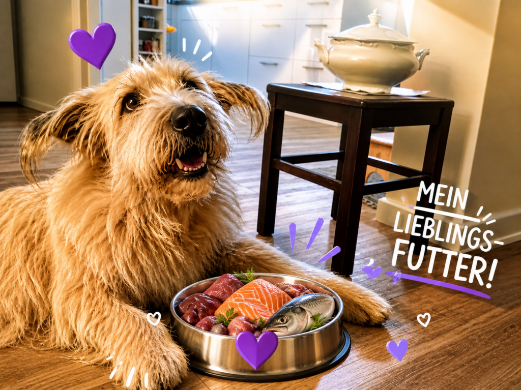 Hundefutter, Naturmenü, Liebingsfutter, Napf Check für Hundefutter, ganzeheitliche Hundeernährung